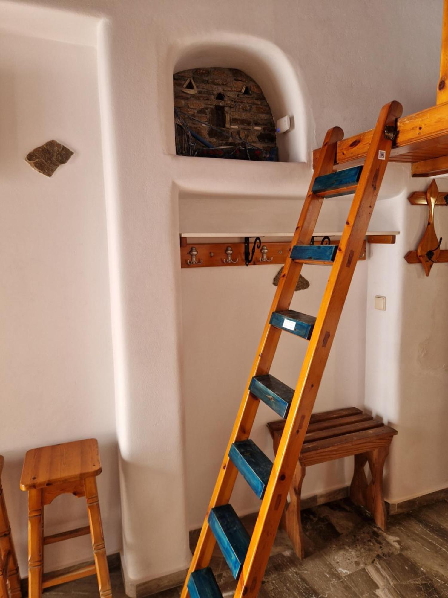 Bright & Relaxing Loft With Attic Room In The Heart Of Mykonos City Mykonos Town Szoba fotó