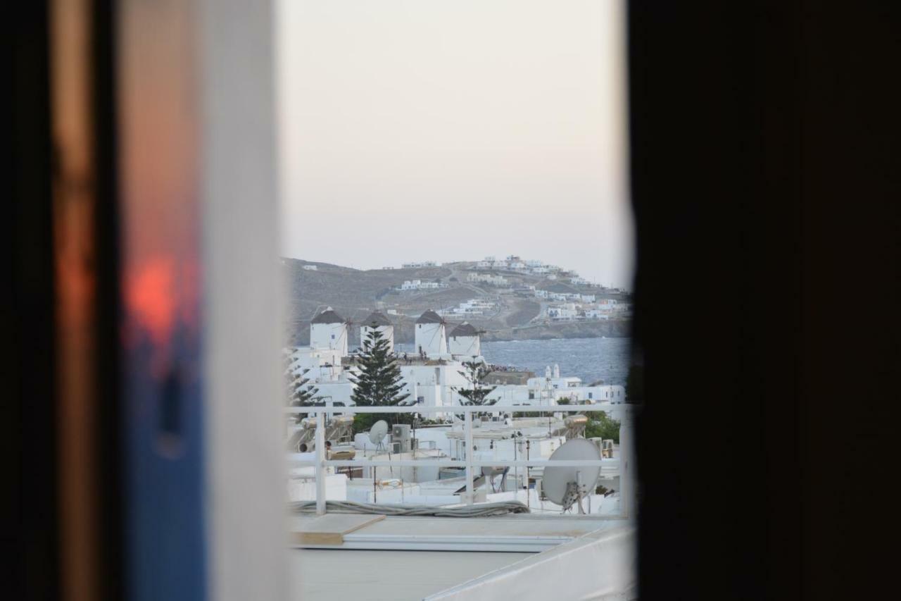 Bright & Relaxing Loft With Attic Room In The Heart Of Mykonos City Mykonos Town Kültér fotó